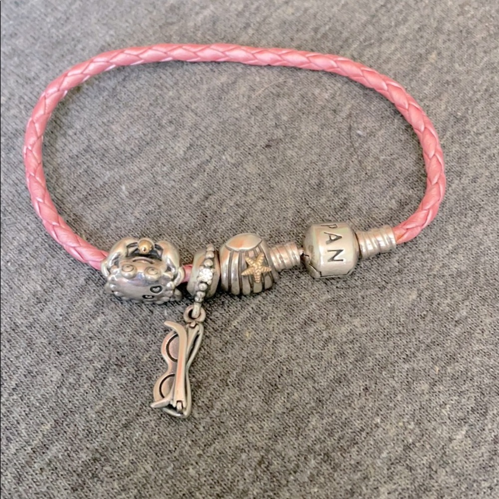 COPY - Leather Pandora bracelet